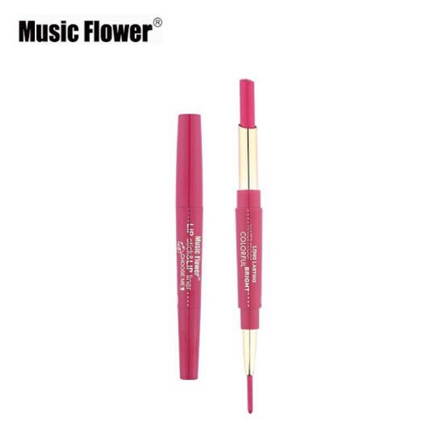 ลิป 2 in 1 ลิป&ลิปไลเนอร์ musicflower