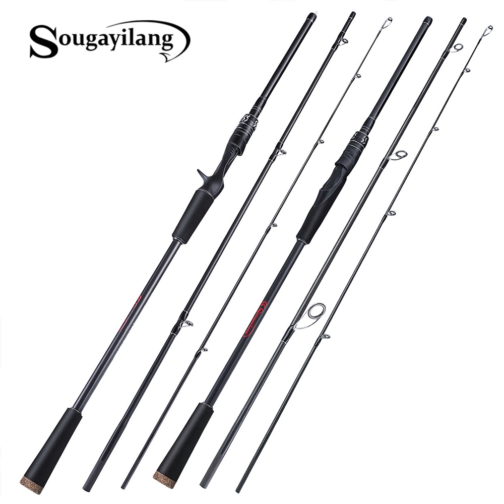 RoseWood 5' 5.5' 6' 7' Ultra-Light Weight Spinning/Casting Cork Fishing ...