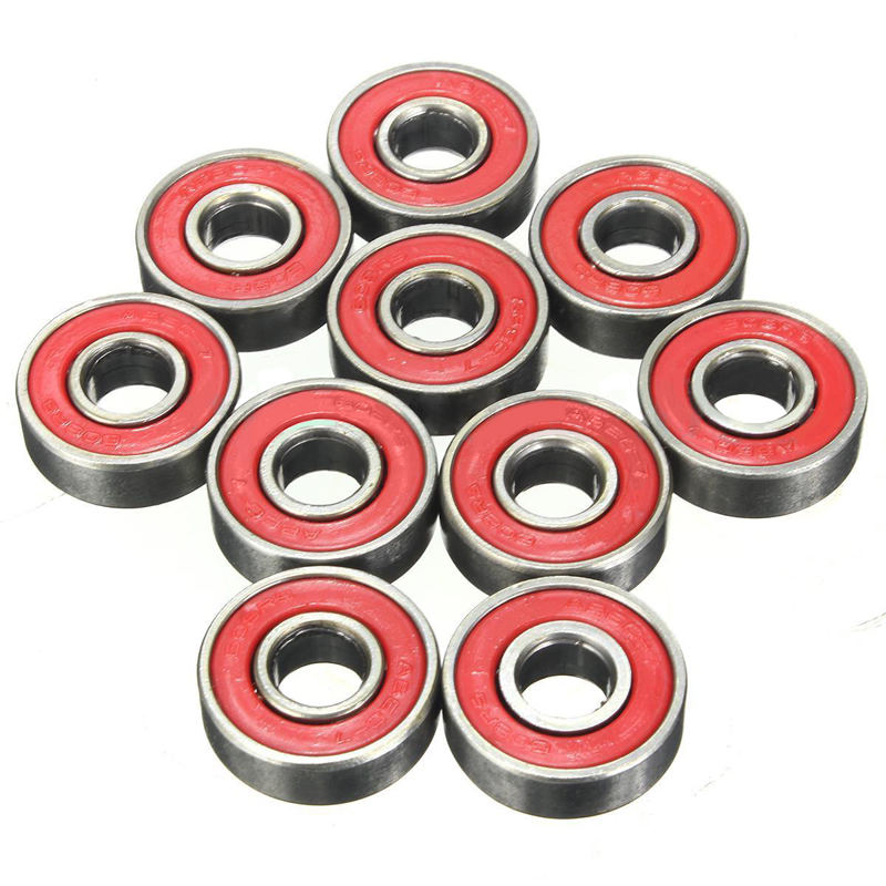 4/8Pcs Stainless Steel Bearings Parts For Roller Skate Scooter Skateboard Wheel - View #6