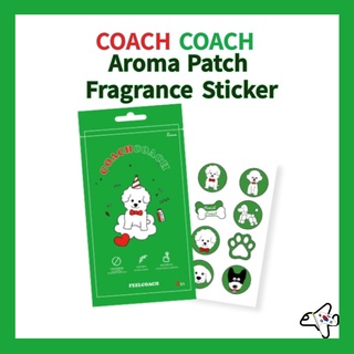 🐶COACH COACH Aroma Patch🌈Fragrance Sticker/ Aroma Patch / Safety Standard Confirmation Natural Aroma Patch/ 8 pieces/Fresh patch/ Mask Patch/ Made in Korea Aroma Mask Patch/Fagrance sticker /Mask fragrance