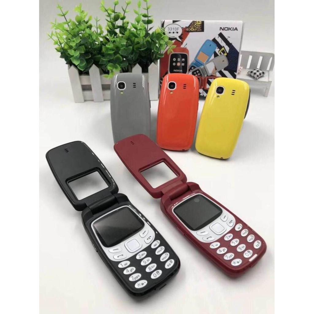 โทรศัพท์มือถือจิ๋ว รองรับใช้งานได้พร้อมกัน 2 Sim / 2g 3310F ใส่ได้ทุกซิม มีเมนูไทย / มือถือราคาถูก ค