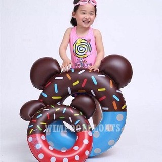 WIMPOOLFLOATS ห่วงยางแฟนซี ห่วงยางโดนัทมีหู 70 cm