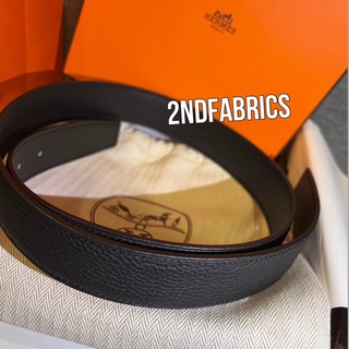 💯แท้ 100% พร้อมส่ง💯New Hermes Belt 32 mm. size 80