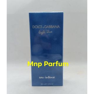 Dolce &amp; Gabbana Light Blue Eau Intense Eau de Parfum For Women 100 ml. ( กล่องซีล )