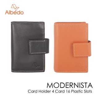 [Albedo] MODERNISTA CARD HOLDER 4 CARD 16 PLASTIE SLOT กระเป๋าใส่บัตร รุ่น MODERNISTA - MO01299/MO01274
