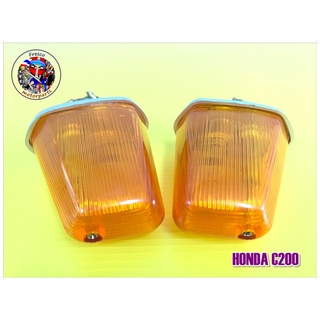 Honda C200 C201 CA200 CM90 CM91 Rear Turn Signal Winker Set L/R