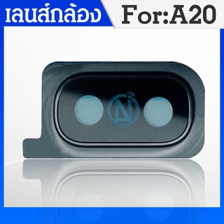 Lens เลนกล้อง Samsung A20 กระจกเลนส์กล้อง Samsung A20 กระจกกล้องหลัง Camera Lens Samsung A20