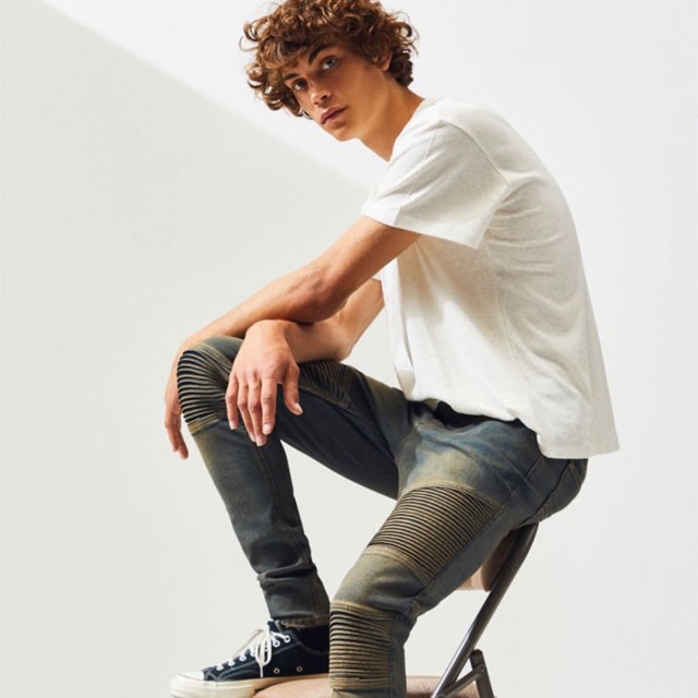 Pacsun vintage moto stacked skinny jeans 💯