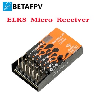 Betafpv ELRS ตัวรับสัญญาณไมโคร 2.4GHz 5 ช่อง เอาท์พุต PWM สําหรับเฮลิคอปเตอร์บังคับ ระยะไกล DIY