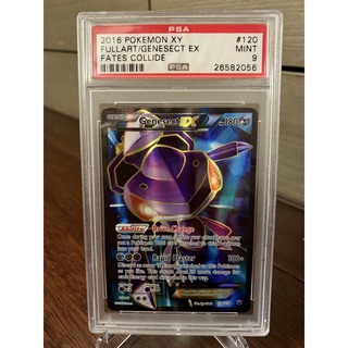 Pokemon Tcg Psa 9 Genesect Ex 120/124 การ์ดโปเกม่อน