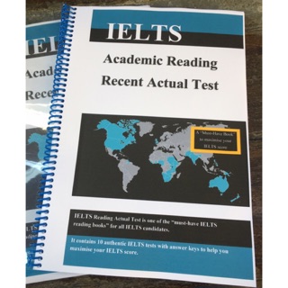 💕หนังสือ IELTS Academic Reading Recent Actual Test (ฉบับอัพเดทล่าสุด)