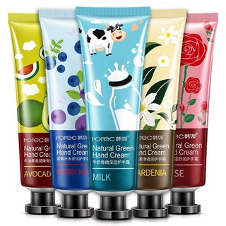 ครีมทามือ Hand Cream บำรุงผิวมือ เนียนนุ่มชุ่มชื้น กลิ่นหอมอ่อนๆ เลือกได้ 5 สูตร