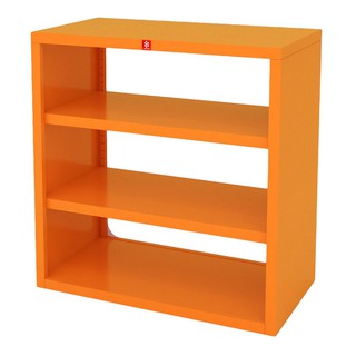 Shelf SHELF LUCKY WORLD SF-900x900-OR 90X45.5X90CM ORANGE Multipurpose furniture Home &amp; Furniture ชั้นวางของ ชั้นวางของโ