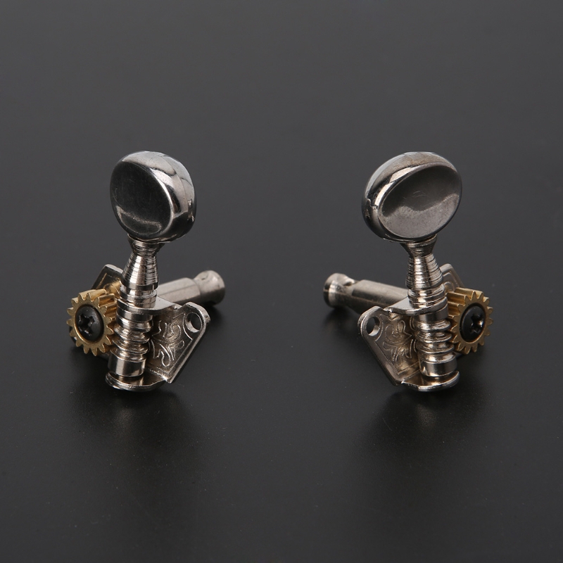 yoodada Acoustic Folk Guitar Open Tuning Peg Tuners Machine Heads for Replacement Parts Guitar Tuner