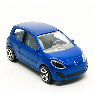 รถเหล็กมาจอเร็ต Majorette Renault Twingo II สีเมทัลลิกน้ำเงิน ขนาด 1/64 ยาว 8 cm มือสอง #001