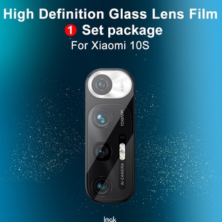 Imak ฟิล์มกระจกนิรภัยกันรอยเลนส์กล้อง HD และฝาปิดเลนส์กล้อง สําหรับ Xiaomi Mi 10S All-in-One Lens Film