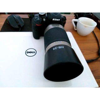 ฮูด Nikon AF 70-300mm F4-5.6G (หน้าเลนส์ 62 มิล) อุปกรณ์เสริมเลนส์ ป้องกันหน้าเลนส์