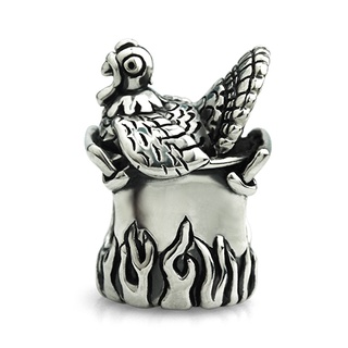 OHM Beads รุ่น At Least IM Warm - Silver 925 Charm เครื่องประดับ บีด เงิน เแก้ว จี้ สร้อย กำไล OHMThailand