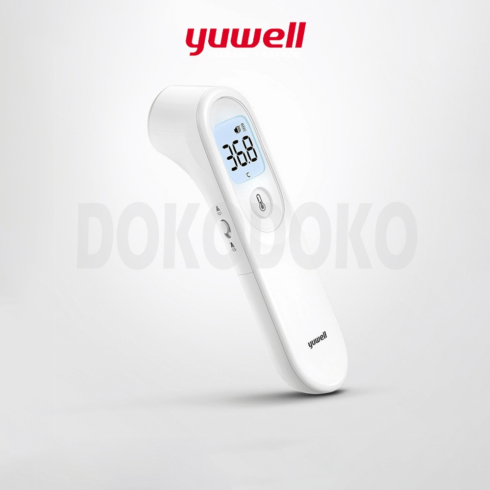 นำเข้าเองแท้ชัวร์👍พร้อมส่ง ‼️ เครื่องวัดอุณหภูมิอินฟราเรด Yuwell Infrared Thermometer รุ่น YT-1