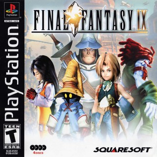 FINAL FANTASY 9 [PS1 US : 4 Discs]