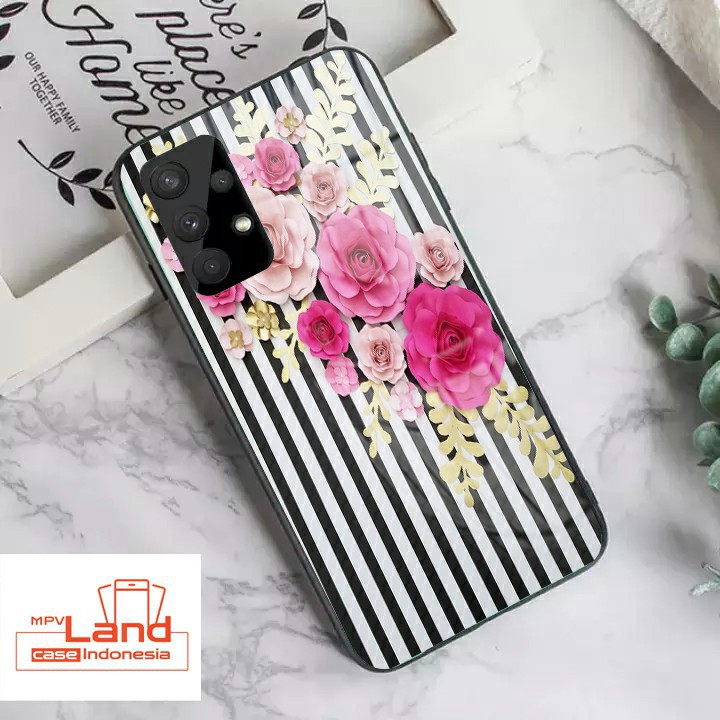 JAYA BLESSING Softcase Kaca [SC24] สําหรับ Samsung A32 A52 A72 A6+ A71 A8+ J2 Prime A50 A50S A51 A70