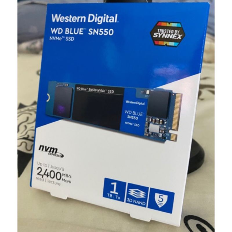 SSD 1 TB WD BLUE SN550 PCIe/NVMe M.2 2280