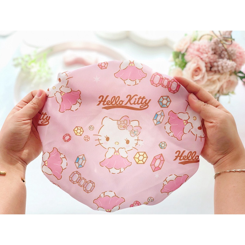 หมวกคลุมผมอาบน้ํา แบบยืดหยุ่น กันน้ํา สไตล์ญี่ปุ่น สําหรับแม่ และลูก - รูปที่ 7