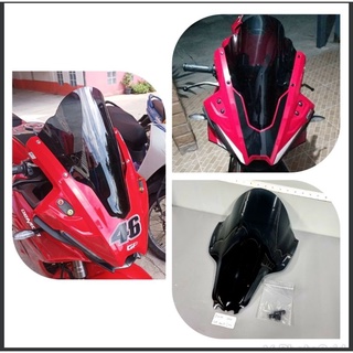 ชิวแต่งอะคิลิก ชิวหน้า Demon GR200R สีสโม๊ก งานเกรด AAA