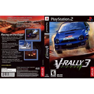 V-RALLY 3 [PS2 US : DVD5 1 Disc]