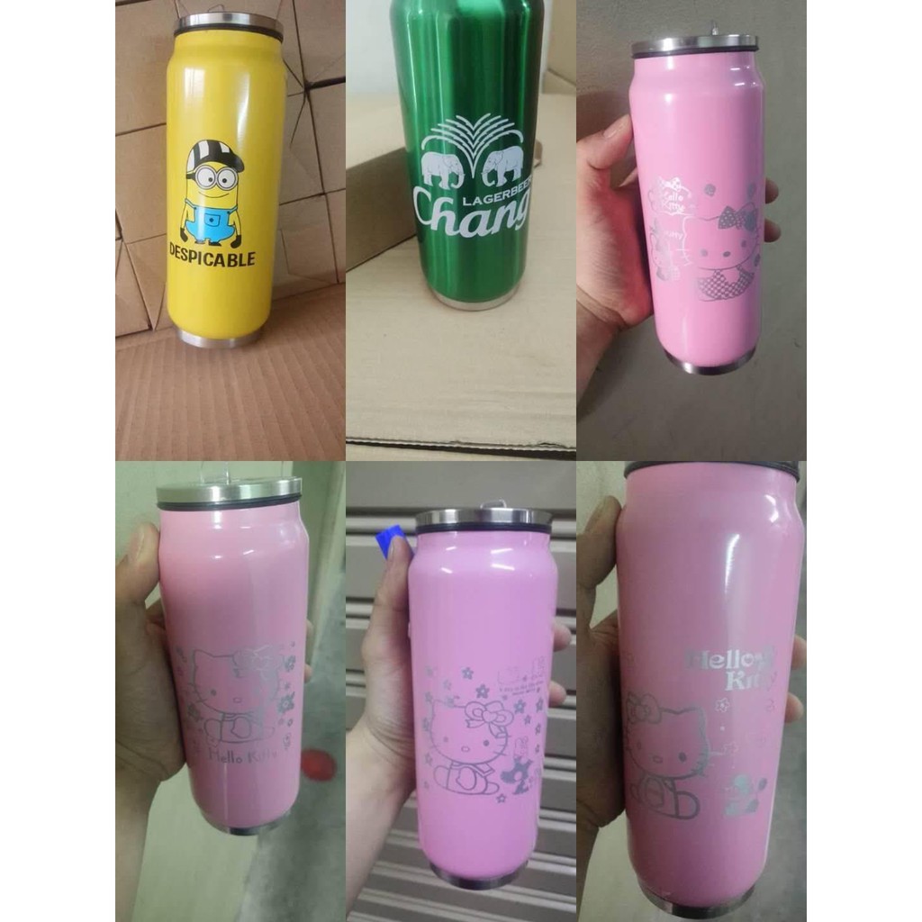 แก้วน้ำ 20 Oz สีด้านขอบเงิน แก้วเก็บความเย็น #12