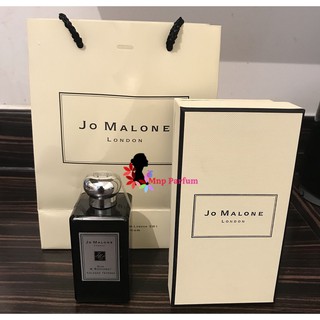 ๋Jo Malone Oud &amp; Bergamot Cologne Intense For Women And Men 100 ml. ( พร้อมกล่อง +ถุงกระดาษ )