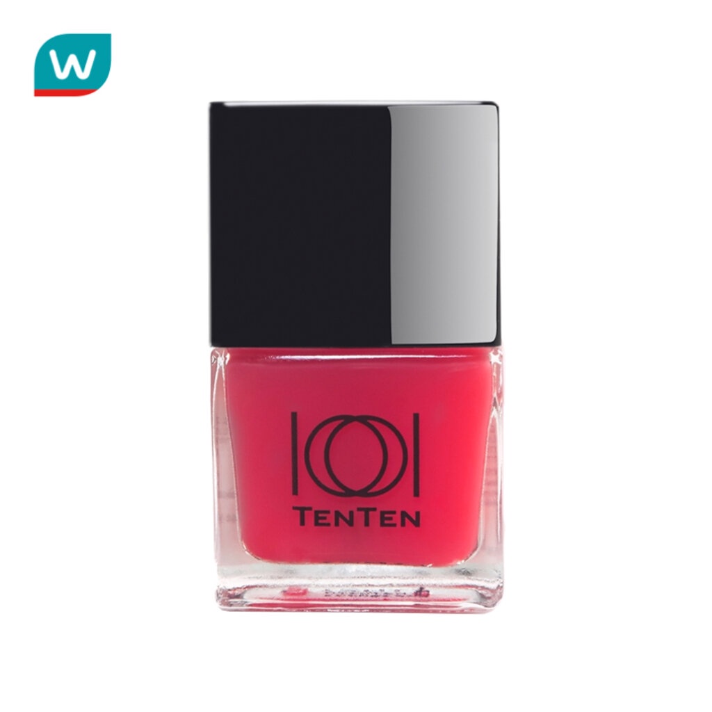 Ten Ten เท็นเท็น น้ำยาทาเล็บ 12มล. #TTW21 สีชมพู