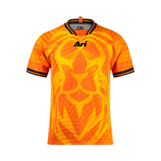 ARI FOOTBALL FEST 2022 NLD JERSEY - ORANGE/BLACK เสื้อ อาริ เนเธอร์แลนด์ ฟุตบอล เฟส 2022