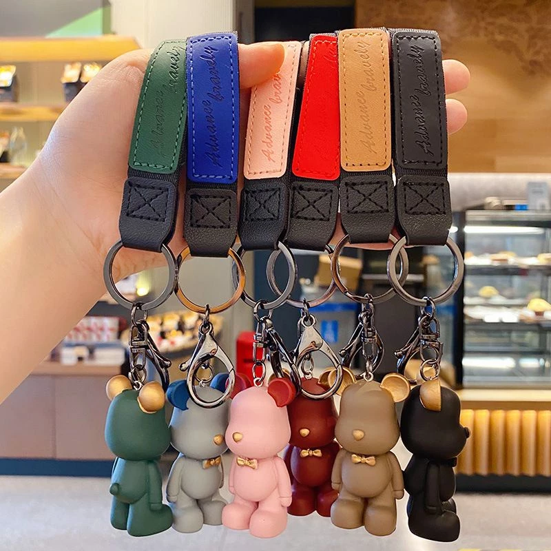 D005 [พร้อมส่งจากไทย ] พวงกุญแจ ลายหมี