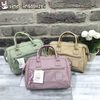 Anello polyester 2 way mini boston bag ของแท้ ราคาถูก