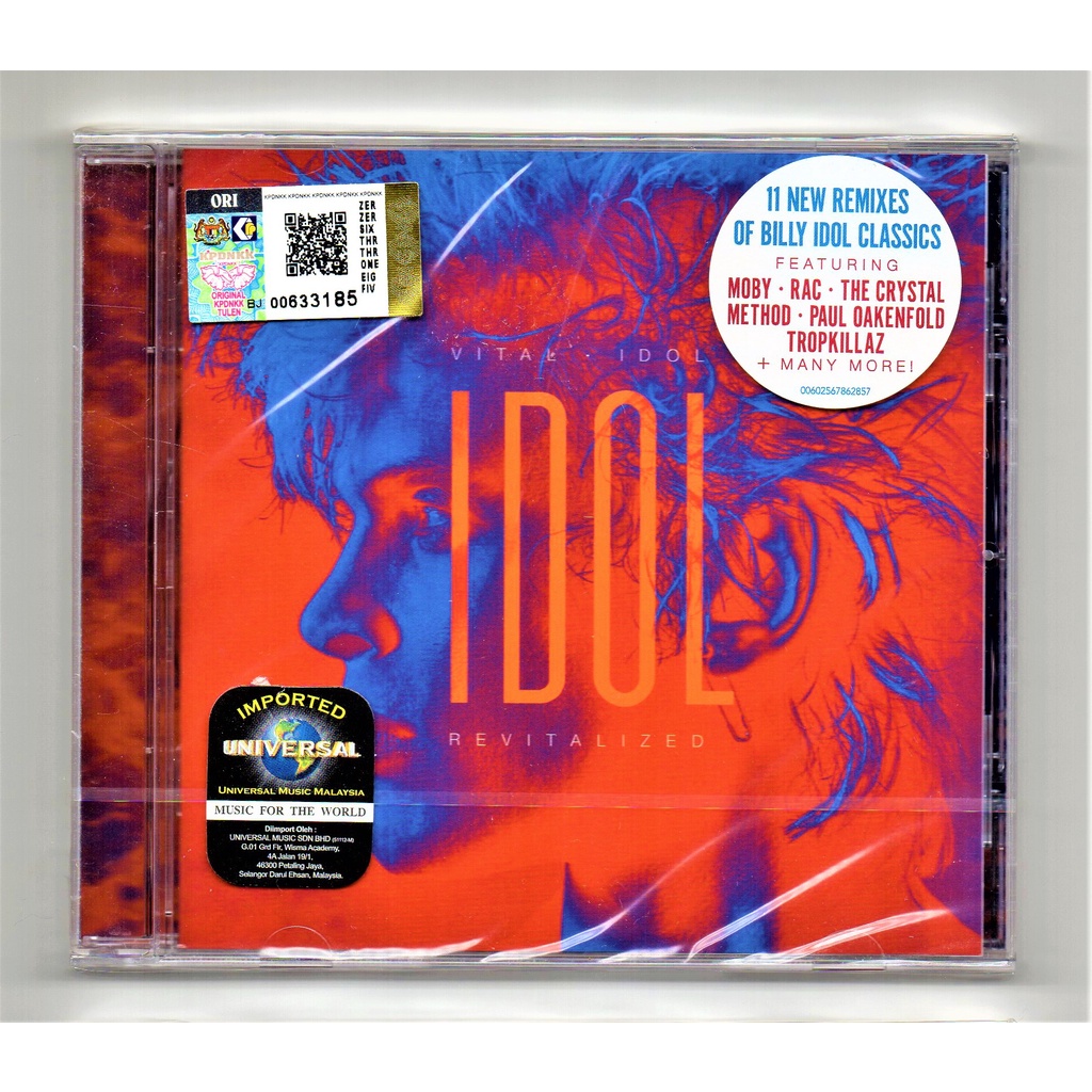 Billy Idol - Vital Idol : Revitalized ( ซีดีนําเข้า )