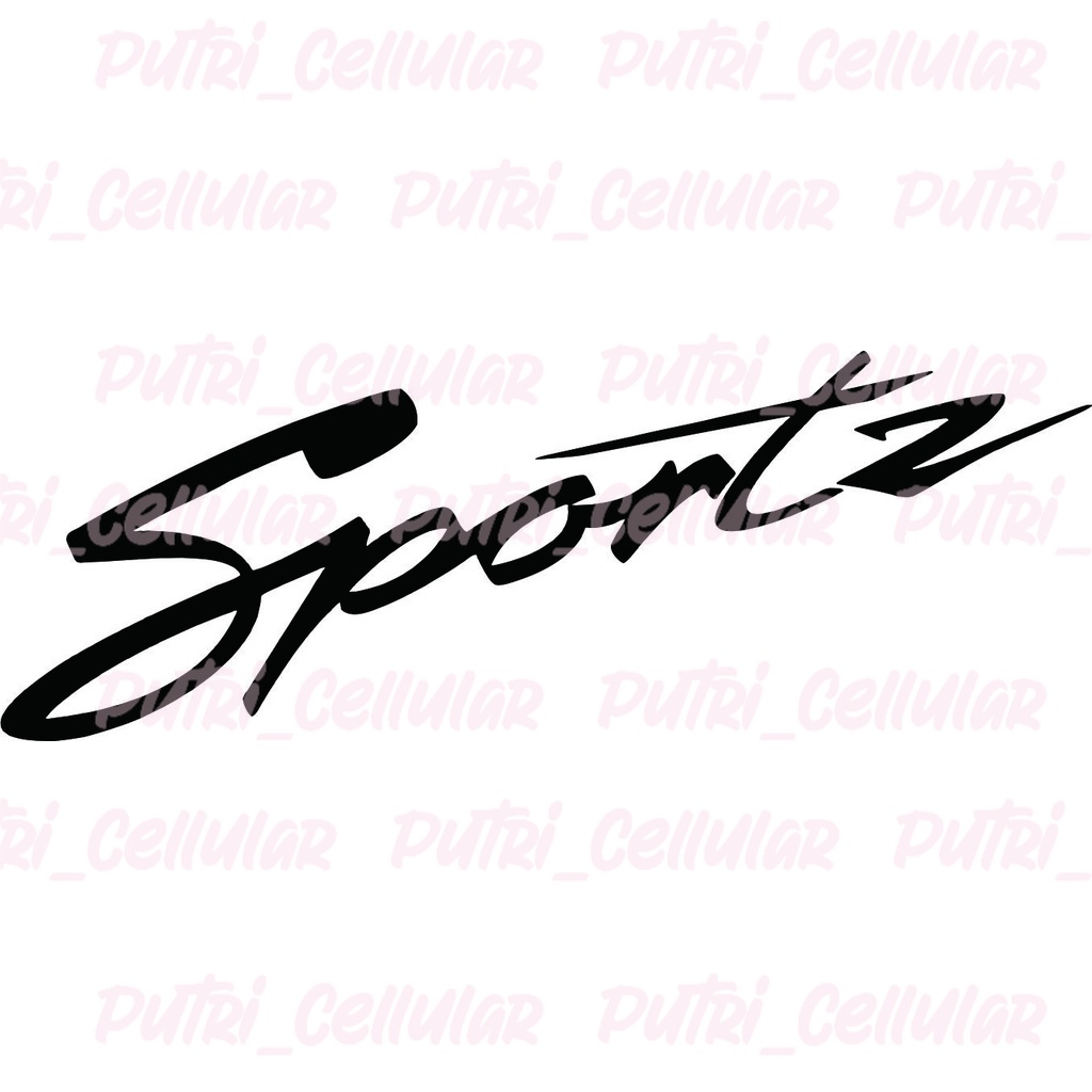 สติ๊กเกอร์ตัด Sportz _AUTO-1