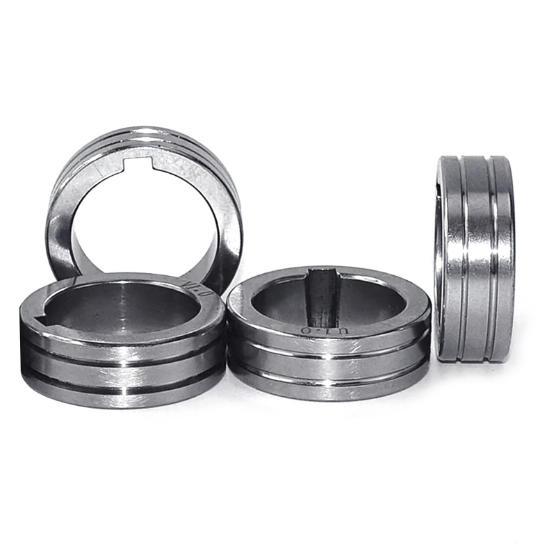 PCF* Wire Feeder Roll V U Knurl Groove 30x22x10mm for 0.8 1.0 1.2mm Steel Aluminum Flux Cord Welding