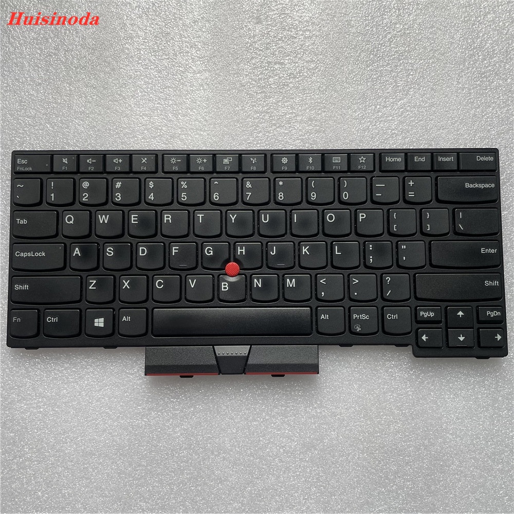 ใหม่ US แป้นพิมพ์ภาษาอังกฤษไม่มีแบ็คไลท์สําหรับ Lenovo ThinkPad T480 A485 T470 A475 คีย์บอร์ด 01HX37