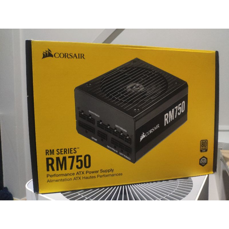 Power supply Corsair RM750 80Plus Gold มือสอง ปก.7ปีกว่า - tim_tham ...