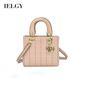 IELGY Plaid Crossbody One Shoulder Handbag Large Capacity Fashion Versatile