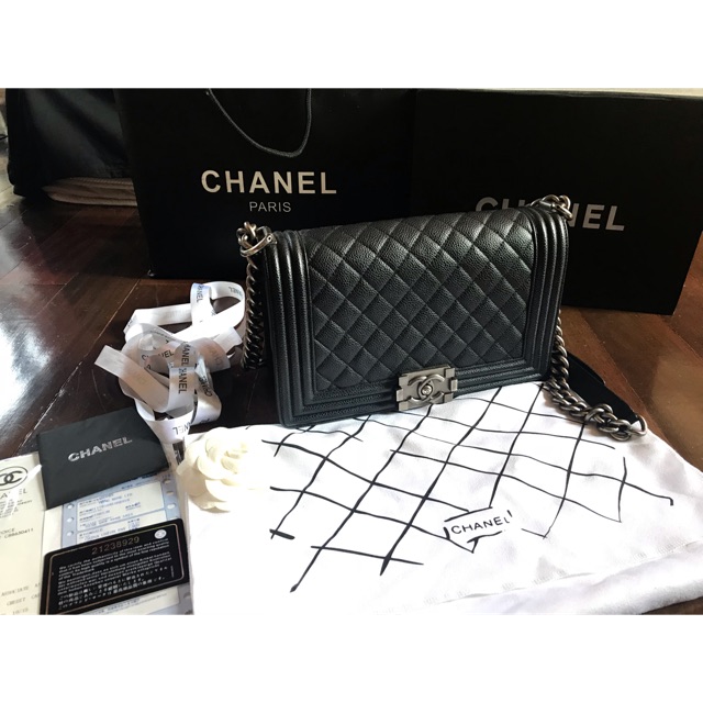 ⛔️ขายแล้ว⛔️ Chanel กระเป๋างาน ออริ เหมือนแท้ มือสอง อุปกรณ์ ครบ