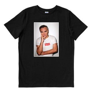 เสื้อยืดโอเวอร์ไซส์Morrissey - SUPREME เสื้อยืด พิมพ์ลายวงดนตรี MERCH เหมาะกับทุกเพศ Britpop ROCKS-3XL