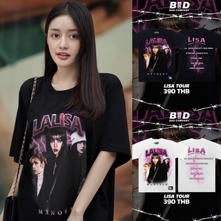 ใส่โค้ด AUGBAD60 ลดทันที 60.- Badcompany.th เสื้อทัวร์ เสื้อยืดสตรีทสกรีนลาย "Lisa"