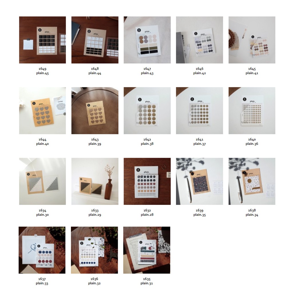 Suatelier Daily Deco Sticker (6) สติ๊กเกอร์น่ารัก สไตล์เกาหลี