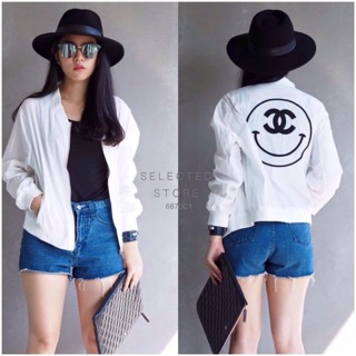 เสื้อแจ็คเก็ตลายChanel