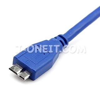 สายUSB 3.0 TO Micro B สำหรับExternal Hard Drive HDD 30CM