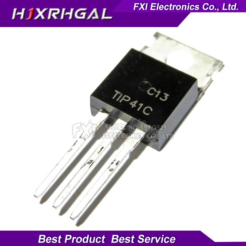 10pcs/lot TIP41C TIP41 6A / 100V  MOSFET transistor Darlington bipolar transistor original Product