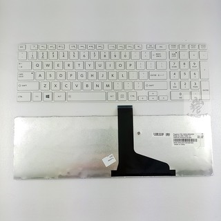 TOSHIBA คีย์บอร์ดโน๊ตบุ๊ค  KEYBOARD L850 สีขาว