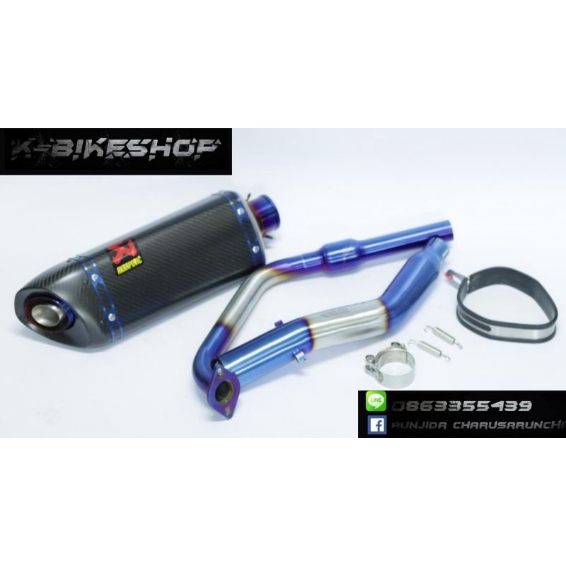 ชุดท่อ r15 , mt15 , xsr155